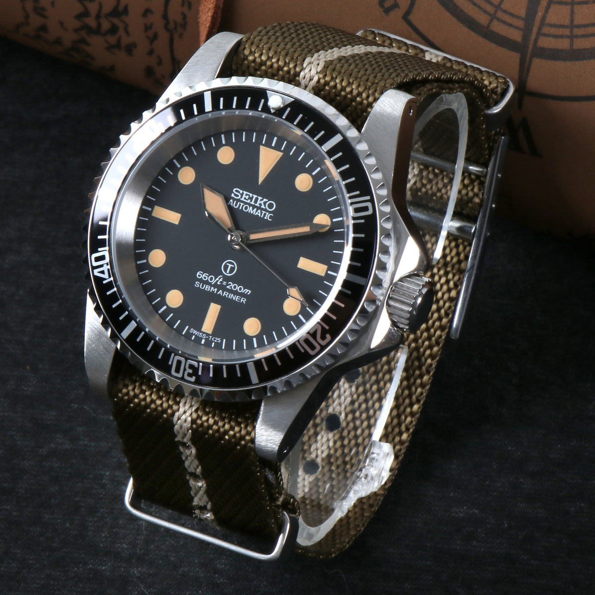 Custom Seiko Vintage Mod Watch