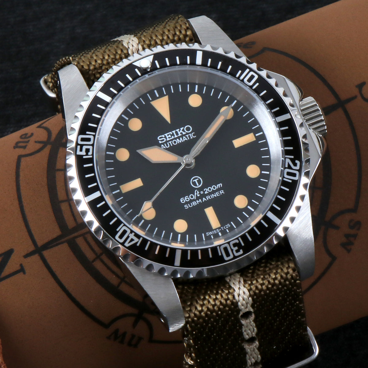 Custom Seiko Vintage Mod Watch